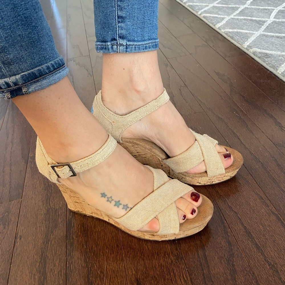 TOMS Wedge Sandals